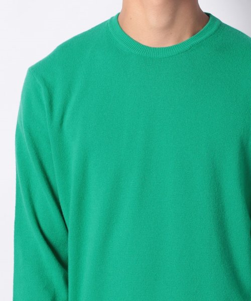 BENETTON (mens)(ベネトン（メンズ）)/ラムウールクルーネックニット・セーター/img91