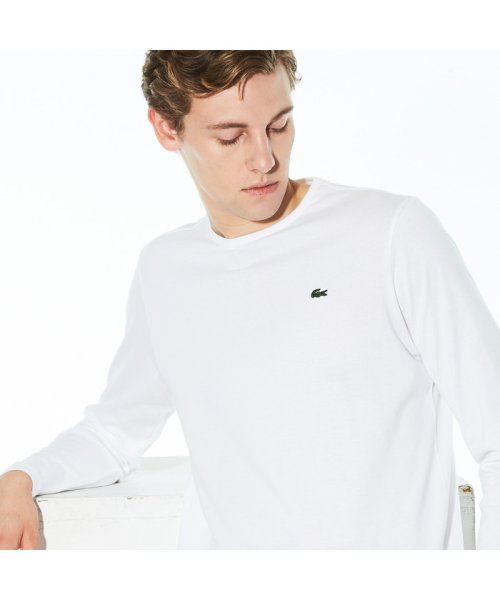 クルーネックtシャツ 長袖 ラコステ メンズ Lacoste Mens Magaseek