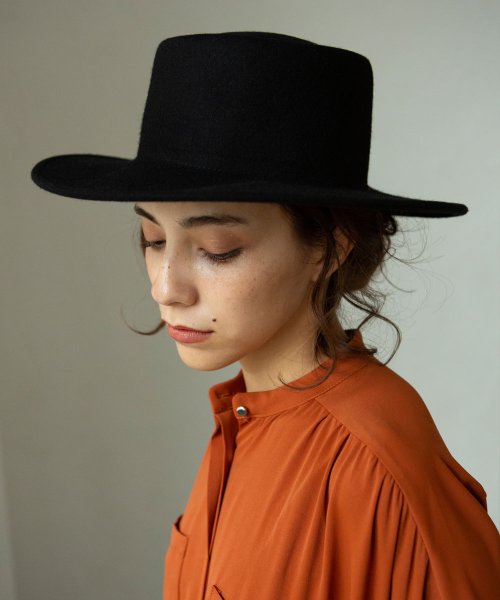 marjour(マージュール)/FELT BOATER HAT/img01