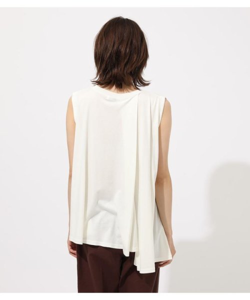 AZUL by moussy(アズールバイマウジー)/Asymmetry drape cut tops/img05