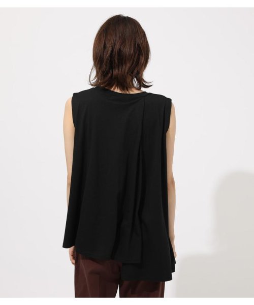 AZUL by moussy(アズールバイマウジー)/Asymmetry drape cut tops/img13