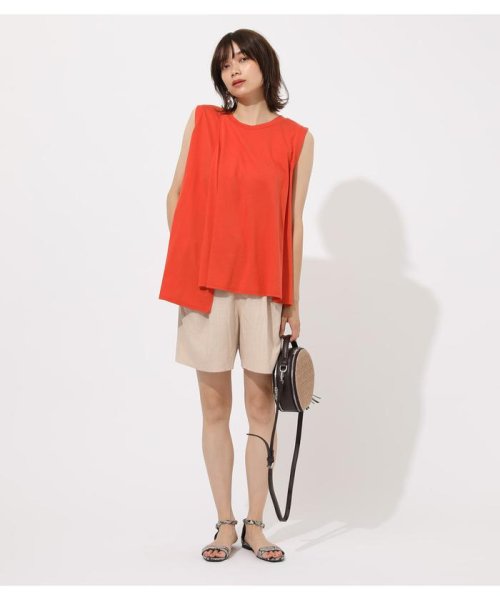 AZUL by moussy(アズールバイマウジー)/Asymmetry drape cut tops/img18