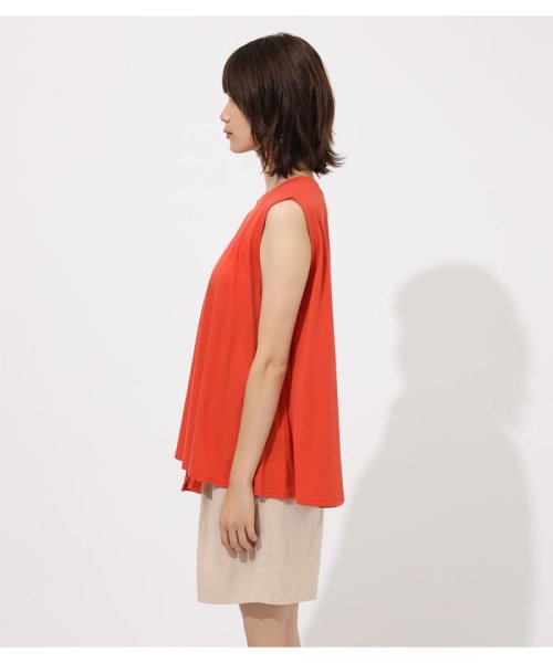 AZUL by moussy(アズールバイマウジー)/Asymmetry drape cut tops/img20