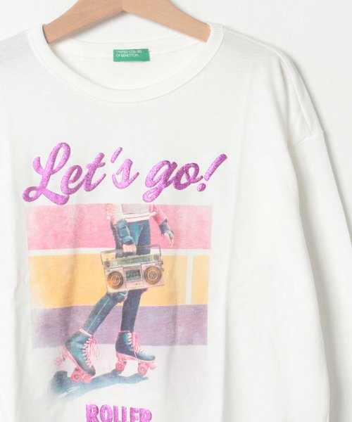 BENETTON (UNITED COLORS OF BENETTON GIRLS)(ユナイテッド　カラーズ　オブ　ベネトン　ガールズ)/クールガールTシャツ・カットソー/img04