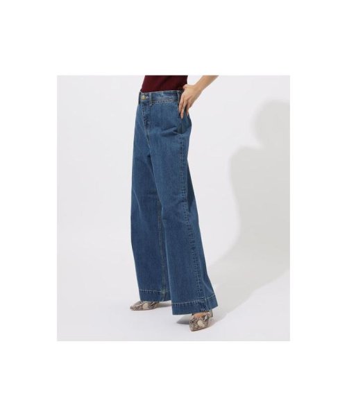AZUL by moussy(アズールバイマウジー)/DARTS DENIM WIDE/img01