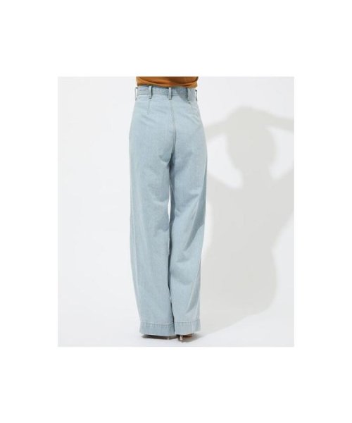 AZUL by moussy(アズールバイマウジー)/DARTS DENIM WIDE/img12
