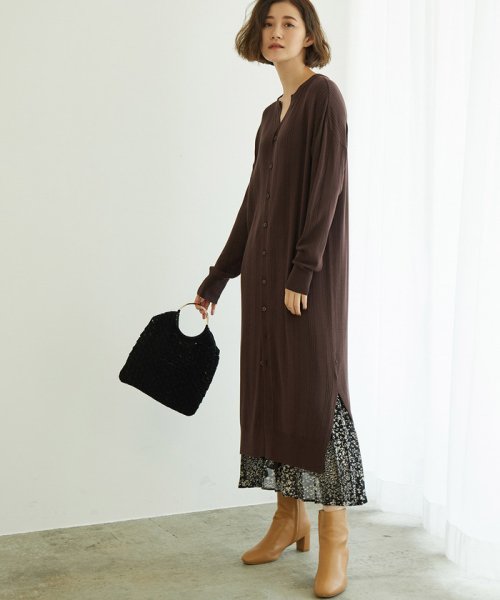 セール 2way ロングカーディガン ロペピクニック Rope Picnic Magaseek