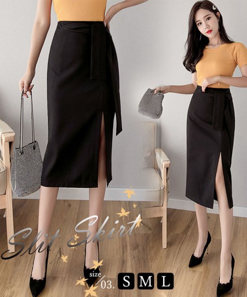 セール 5 Off タイトスカート ひざ丈 スリット スカート セクシー ペンシル スカート オフィス ミニミニストア Miniministore Magaseek