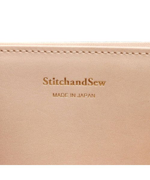 StitchandSew(ステッチアンドソー)/ステッチアンドソー 長財布 StitchandSew 本革 山羊箔 日本製 FWL200/img14