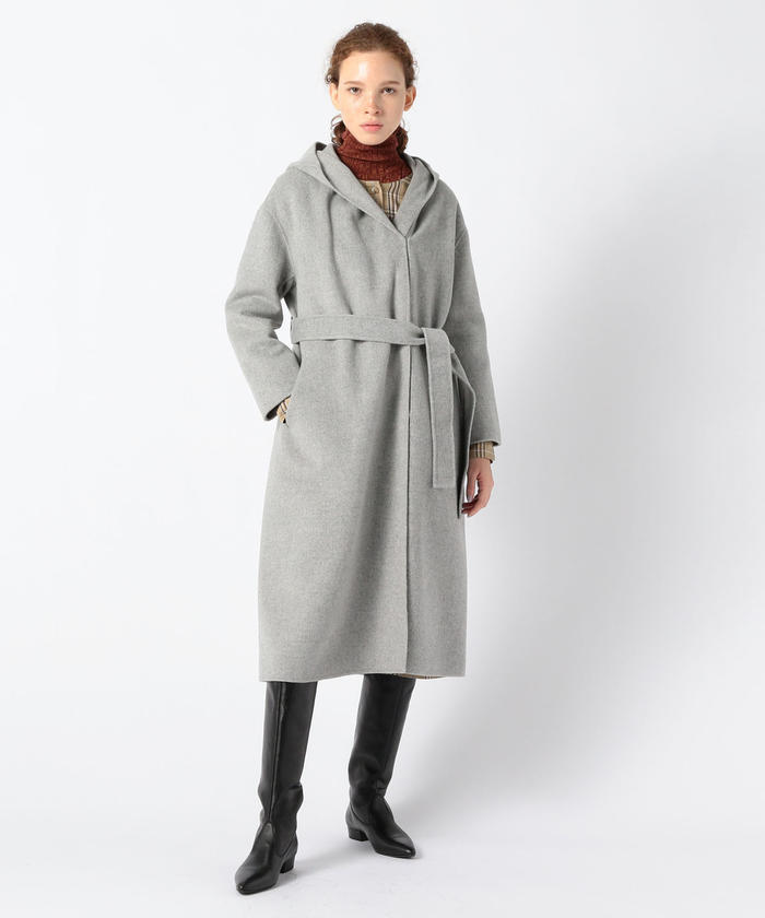 Ballsey TOMORROWLAND プレミアムウールリバーフーデッドコート