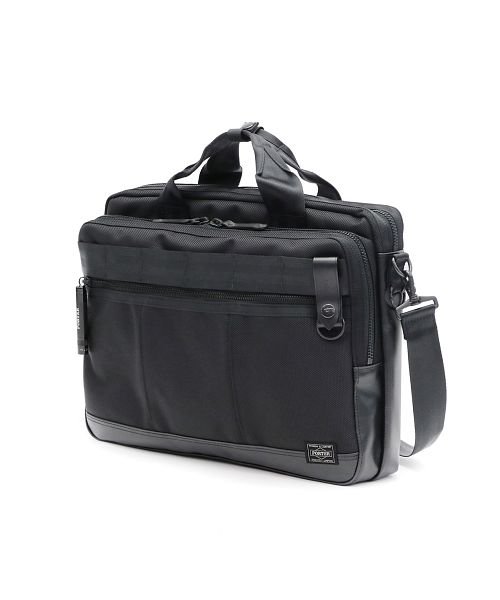 ポーター ヒート 2WAYブリーフケース 703－07883 ビジネスバッグ 吉田カバン PORTER HEAT 2WAY BRIEFCASE ×1 ポケット ジップポケット