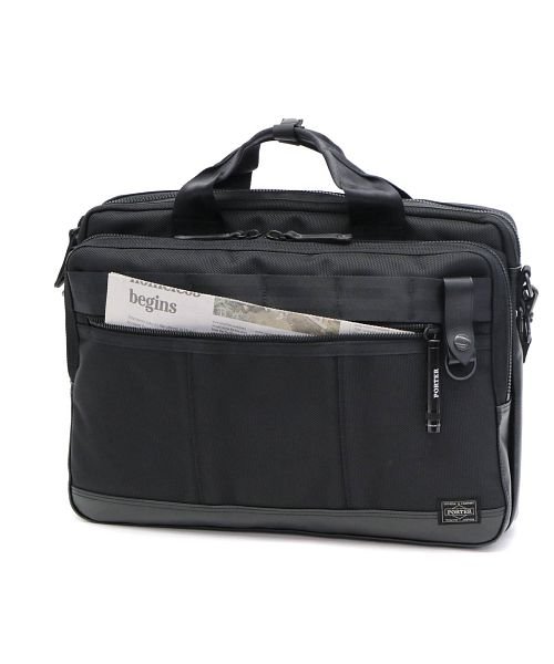 ポーター ヒート 2WAYブリーフケース 703－07883 ビジネスバッグ 吉田カバン PORTER HEAT 2WAY BRIEFCASE ×1 ポケット ジップポケット