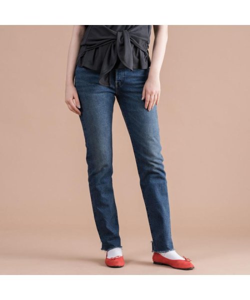 Levi's(リーバイス)/501(R) JEANS FOR WOMEN BLUE BOOTS/img12