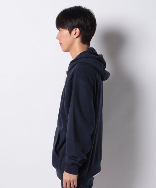 MARUKAWA(大きいサイズのマルカワ)/【CONVERSE】コンバース 大きいサイズ ブークレフルジップパーカー 半袖Tシャツ セット/img01