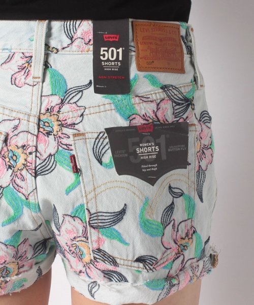 LEVI’S OUTLET(リーバイスアウトレット)/501(R) HIGH RISE SHORT HELLA BLOOM/img04
