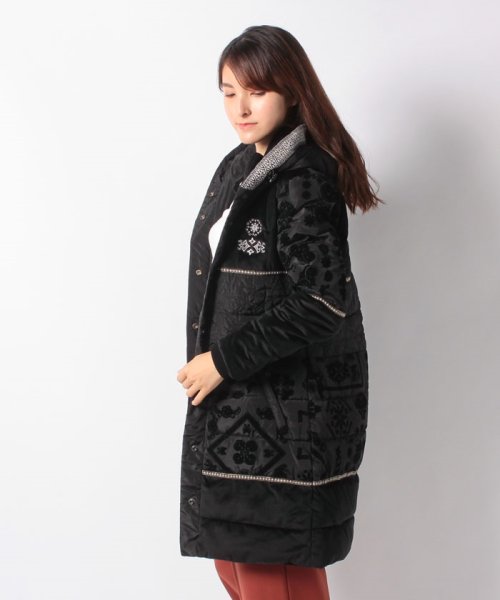 Desigual(デシグアル)/WOMAN WOVEN PADDED LONG OVERCOAT/img01