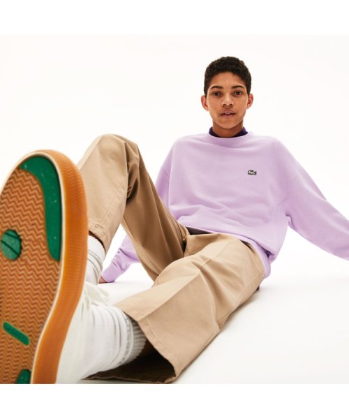 LACOSTELIVE MENS(ラコステライブ　メンズ)/『LACOSTE L!VE』ビッグシルエットクルーネックスウェット/img04