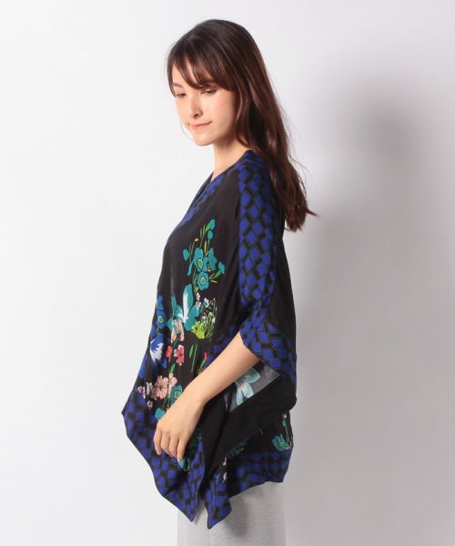 Desigual(デシグアル)/WOMAN WOVEN BLOUSE SHORT SLEEVE/img01