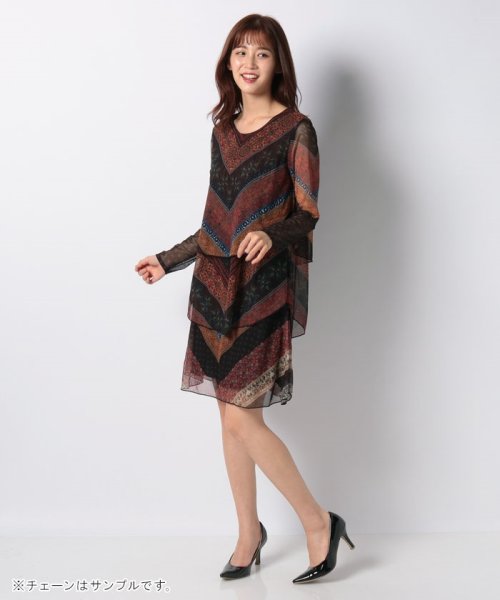 Desigual(デシグアル)/WOMAN KNIT DRESS LONG SLEEVE/img03