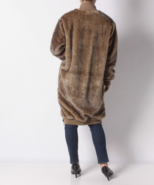 HUNTER(ハンター)/WOMENS REFINED FAUX FUR COAT/img02