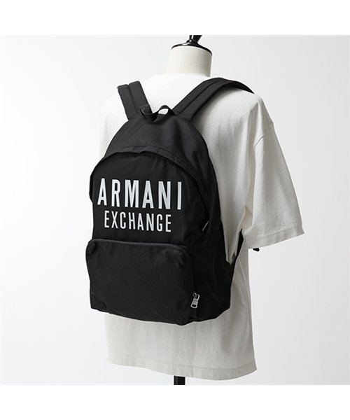 ARMANI EXCHANGE(アルマーニエクスチェンジ)/952199 9A124 00020 バッグ リュック バックパック BLACK メンズ/img01