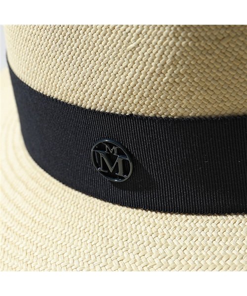 Maison Michel(メゾンミッシェル)/1020064002 CHARLES HAT TIMELESS ストロー パナマ ハット 帽子 Navy レディース/img05