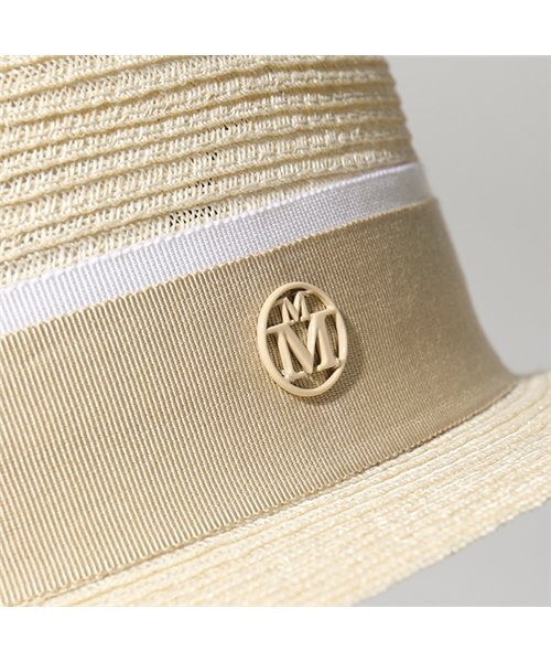 Maison Michel(メゾンミッシェル)/Maison Michel メゾンミッシェル 1011 021 001 AUGUSTE ストロー ハット カンカン帽 帽子 NATURAL－BE レディース/img05