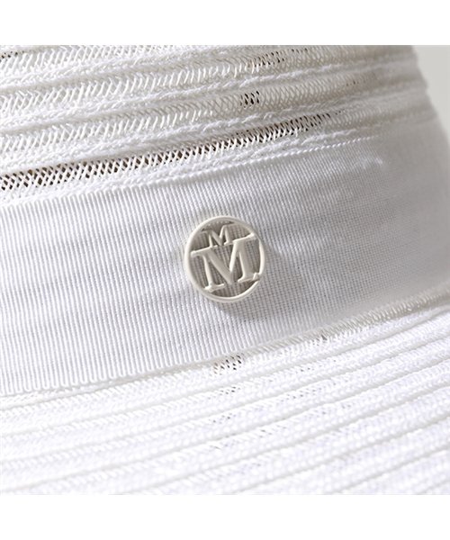 Maison Michel(メゾンミッシェル)/Maison Michel メゾンミッシェル 1001048003 VIRGINIE HAT ストロー ハット 帽子 WHITE レディース/img05