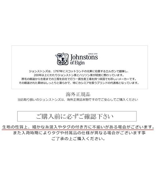 Johnstons(ジョンストンズ)/JOHNSTONS OF ELGIN ジョンストンズ リバーシブル カシミア ニットキャップ 帽子 Reversible Hat HAE1954/img03