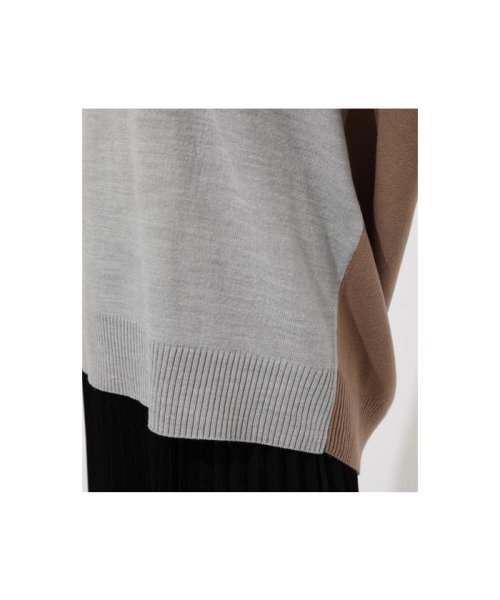 AZUL by moussy(アズールバイマウジー)/NUDIE V／N LOOSE KNIT TOPS/img32