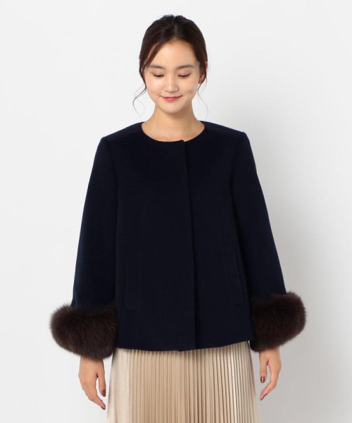 セール アンゴラ袖ファーショートコート ノーリーズソフィー Nolley S Sophi Magaseek セール アンゴラ袖ファーショートコート ノーリーズソフィー Nolley S Sophi Magaseek