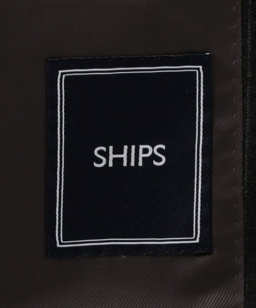 SHIPS MEN(シップス　メン)/SD: LORO PIANA SOFT TOUCH ハンドライン 2つボタン ダークグレー チョークストライプ スーツ/img09