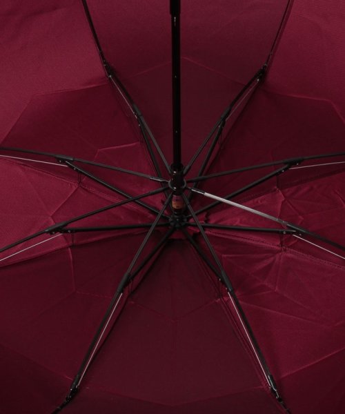 Orobianco（Umbrella）(オロビアンコ（傘）)/無地バイカラー雨晴兼用折り畳み傘/img11