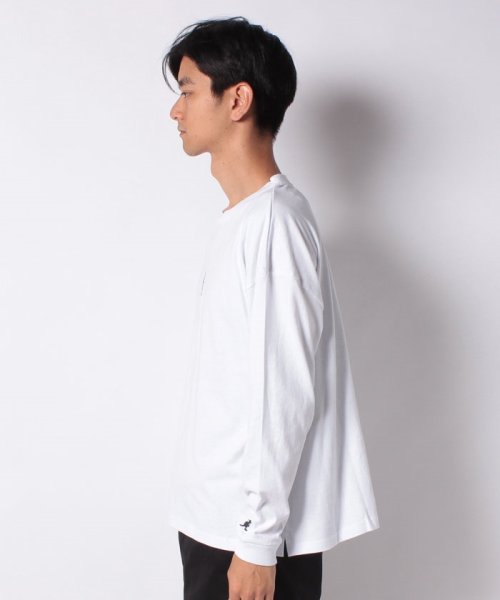 MARUKAWA(マルカワ)/【KANGOL】カンゴール ビッグシルエット ミニロゴ刺繍 長袖Tシャツ/img01