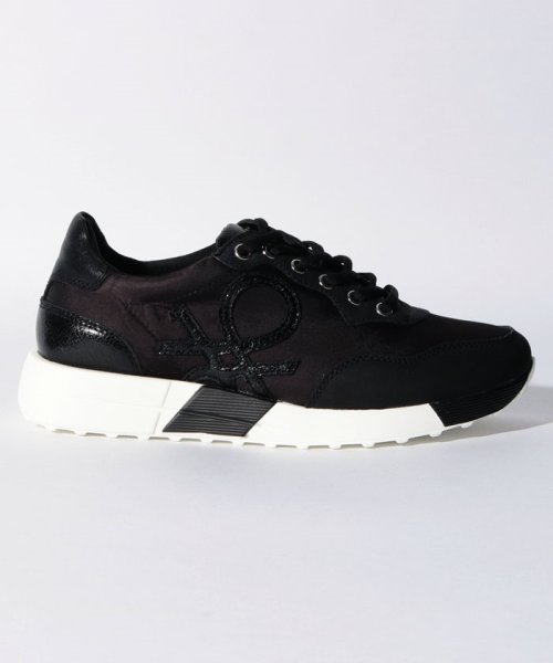 セール ブランドロゴ厚底スニーカー ベネトン レディース Benetton Women Magaseek