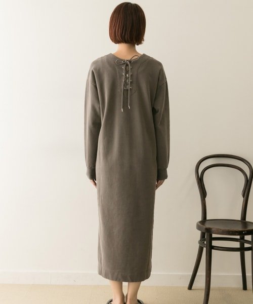 URBAN RESEARCH(アーバンリサーチ)/R JUBILEE　Back Laceup Sweat Dress/img12