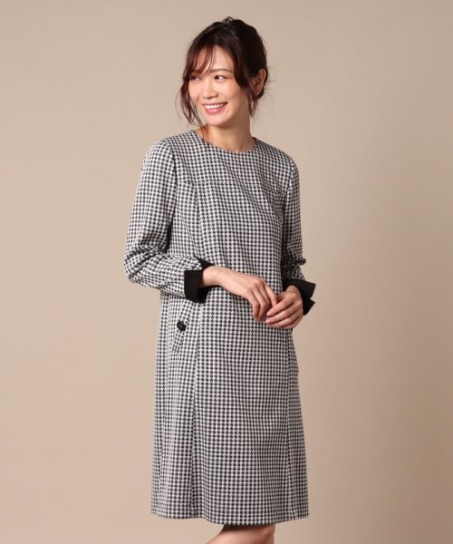 セール 千鳥格子のワンピース キャラ オ クルス Cara O Cruz Magaseek