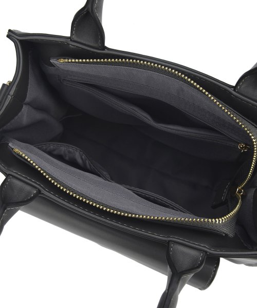 UNGRID bag(アングリッド　バッグ)/パイソン柄ポイントポケットハンドバッグ/img16