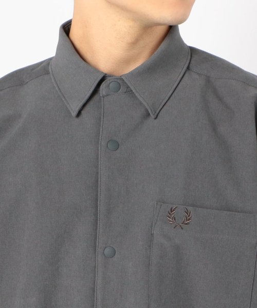 GLOSTER(GLOSTER)/【至極の逸品】【FRED PERRY/フレッドペリー】COACH JACKET SHIRTS #F4535/img04