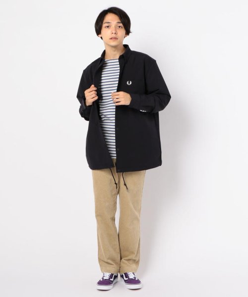 GLOSTER(GLOSTER)/【至極の逸品】【FRED PERRY/フレッドペリー】COACH JACKET SHIRTS #F4535/img14