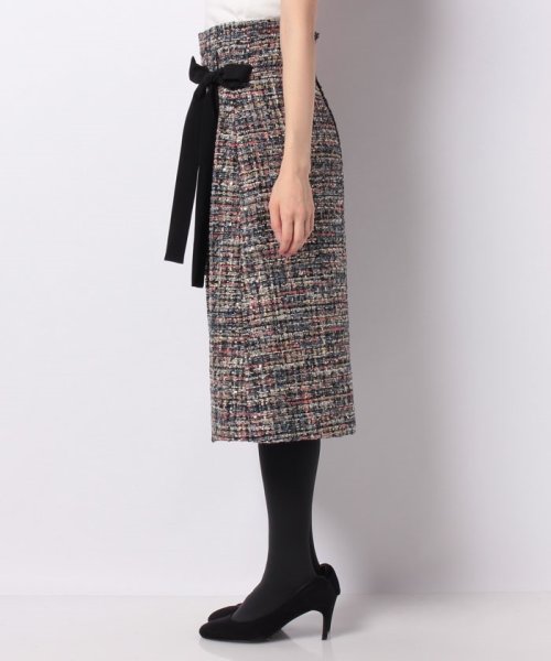 MISS J(ミス　ジェイ)/スパンコールツィード スカート/img01