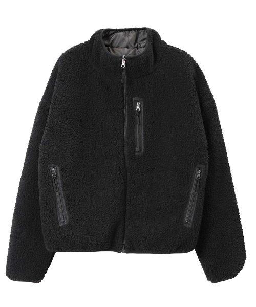 薄中綿リバーシブルボアフリースジャケット ボア ブルゾン メンズ 中綿 フリース ジギーズショップ Jiggys Shop Magaseek 薄中綿リバーシブルボアフリースジャケット ボア ブルゾン メンズ 中綿 フリース ジギーズショップ Jiggys Shop Magaseek
