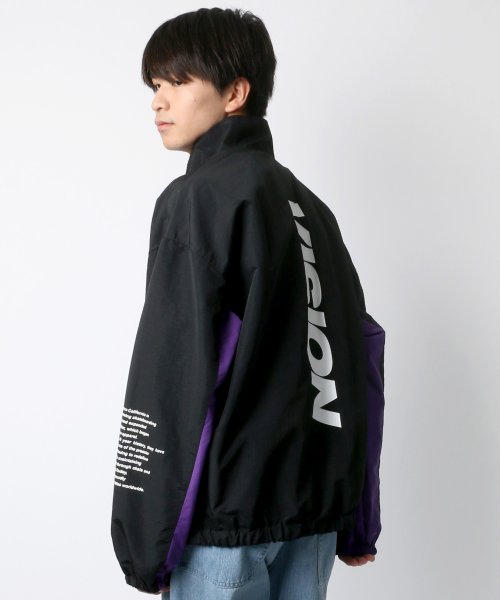 LAZAR(ラザル)/【Lazar】VISION STREET WEAR  ビッグシルエット ナイロントラックジャケット/img10