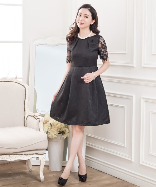 レース袖クラシックドレス ワンピース レースレディース Lace Ladies Magaseek レース袖クラシックドレス ワンピース レースレディース Lace Ladies Magaseek