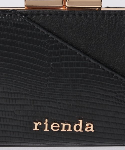 rienda(BAG)(リエンダ（バッグ）)/【rienda】 EMBOSSED BASIC KISS ROCK COIN CARD CASE/img04