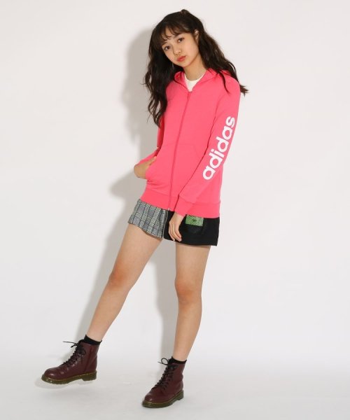 Adidas アディダス スウェットフルジップパーカー ピンク ラテ Pink Latte Magaseek