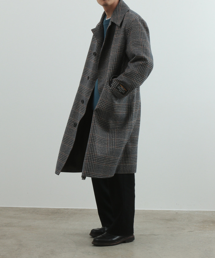 【ADAM ET ROPE】HYBRID TWEED コート