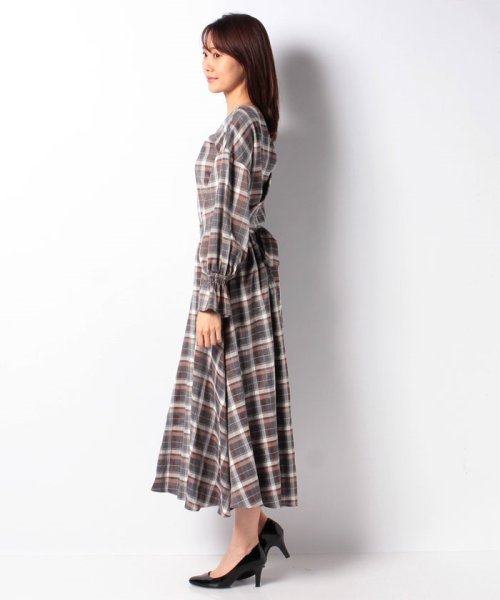 セール バックカシュクールワンピース アンデミュウ Andemiu Magaseek