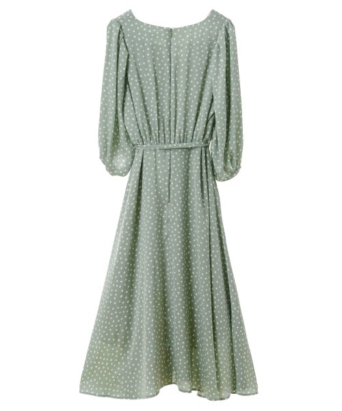 セール ランダムドット割繊ワンピース トランテアン ソン ドゥ モード 31 Sons De Mode Magaseek