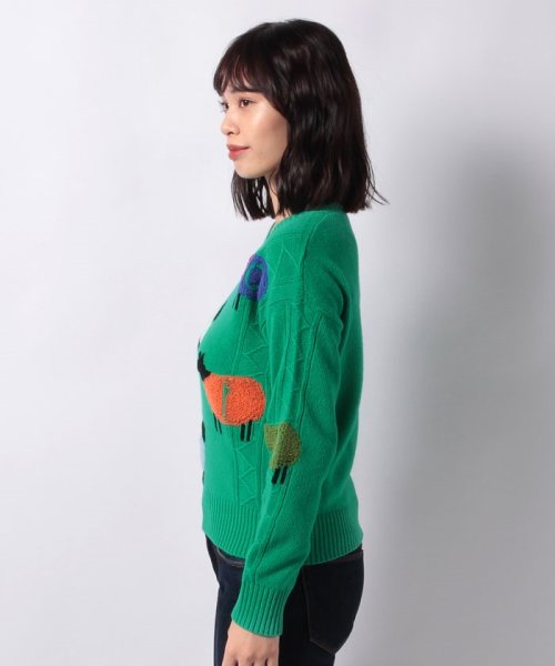 BENETTON (women)(ベネトン（レディース）)/ウールシープモチーフクルーネックニット・セーターJCC/img51